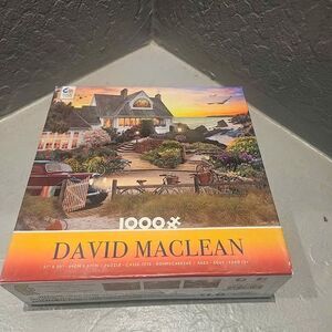 CEACO David Maclean 1000 Piece Jigsaw Puzzle Country Seaside